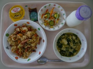 9月26日給食(小学部の量)