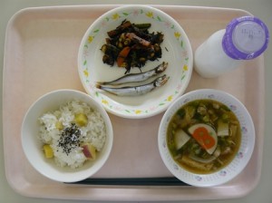 10月31日給食(小学部の量)