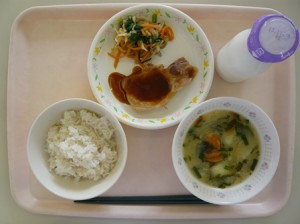 11月1日給食(小学部の量)