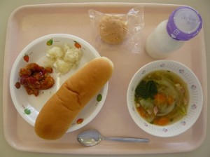 1月15日給食(小学部の量)