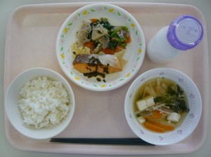 1月30日給食(小学部の量)