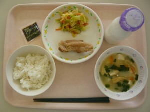 1月31日給食(小学部の量)