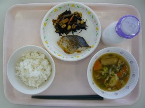 2月10日給食(小学部の量)