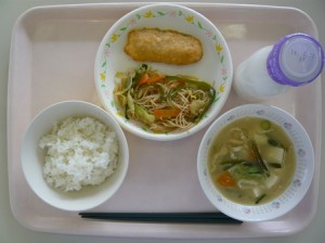 2月13日給食(小学部の量)
