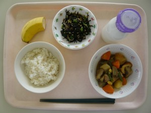 2月17日給食(小学部の量)