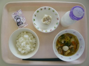 3月10日給食(小学部の量)