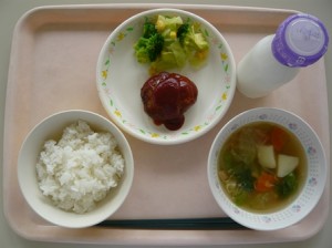 3月18日給食(小学部の量)