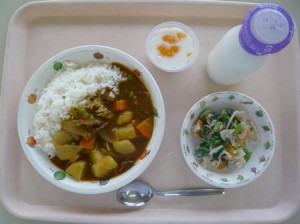 3月20日給食(小学部の量)