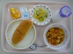 3月5日給食(小学部の量)