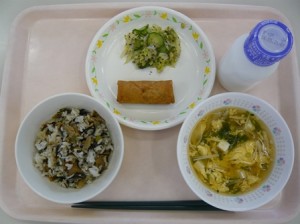 5月12日給食(小学部の量)