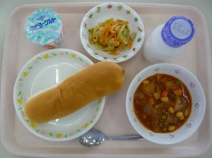 5月14日給食(小学部の量)