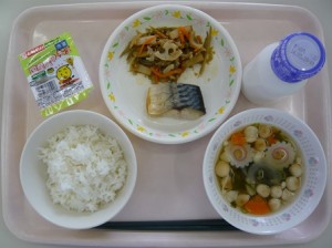 5月20日給食(小学部の量)