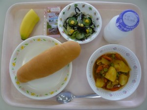 5月21日給食(小学部の量)