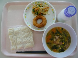 5月23日給食(小学部の量)