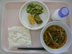 5月9日給食(小学部の量)