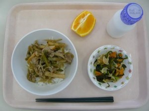 6月17日給食(小学部の量)