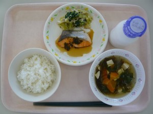 6月19日給食(小学部の量)