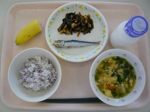 6月24日給食(小学部の量)