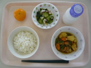 6月30日給食(小学部の量)