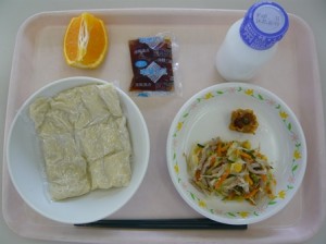 7月11日給食(小学部の量)