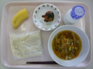 9月26日給食(小学部の量)