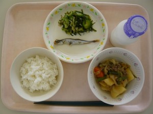 9月29日給食(小学部の量)