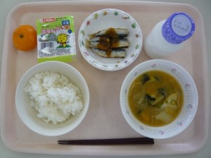 9月30日給食(小学部の量)