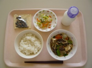 11月11日給食(小学部の量)
