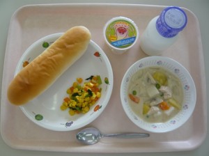 11月12日給食(小学部の量)