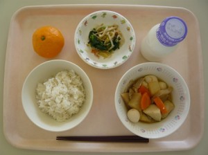 11月18日給食(小学部の量)