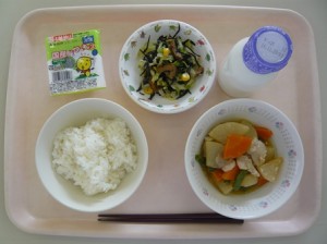 11月20日給食(小学部の量)