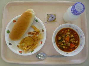 11月5日給食(小学部の量)