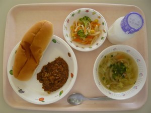 12月10日給食(小学部の量)