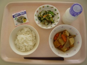 12月22日給食(小学部の量)