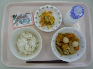 1月15日給食(小学部の量)