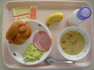 1月21日給食(小学部の量)