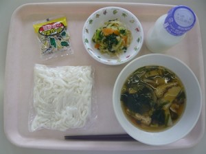 1月30日給食(小学部の量)