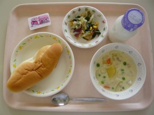 2月4日給食(小学部の量)