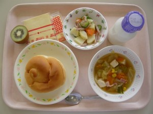 3月11日給食(小学部の量)