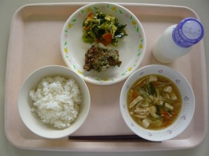 3月16日給食(小学部の量)