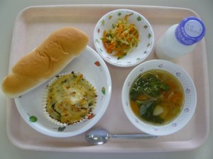 3月18日給食(小学部の量)
