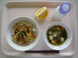 3月2日給食(小学部の量)