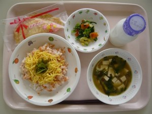 3月5日給食(小学部の量)