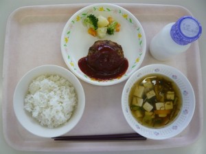 3月9日給食(小学部の量)