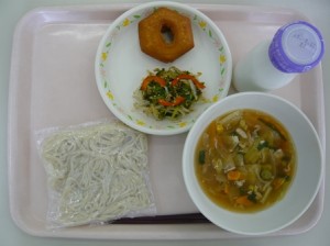 5月15日給食(小学部の量)