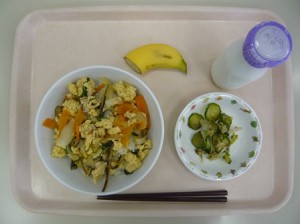 5月18日給食(小学部の量)