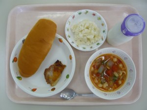 5月27日給食(小学部の量)