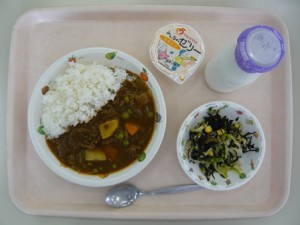 5月28日給食(小学部の量)