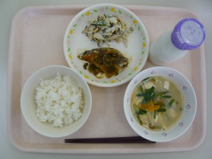 5月29日給食(小学部の量)