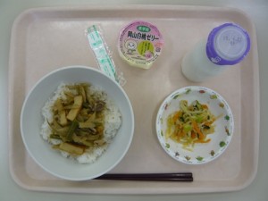 6月16日給食(小学部の量)